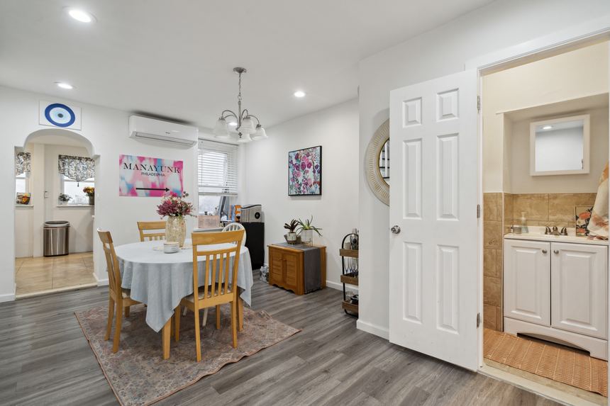 Inside a Hawk House rental in Manayunk